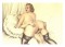 Lady with a curvaceous