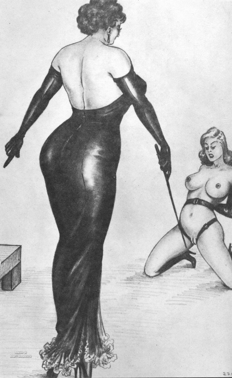 Vintage Bondage Porn Art - Retro Bdsm Drawing | Sex Pictures Pass