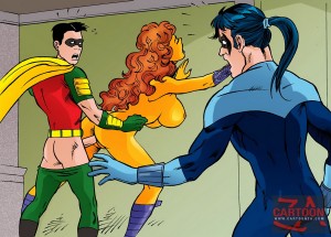 Superhero sex cartoon