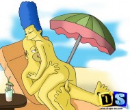 The Simpsons are involved in the sex-mad.