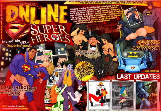 Online Super Heroes - best sex cartoons