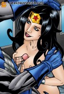 Wonder Woman sex cartoon adventure
