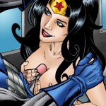 Wonder Woman sex cartoon Boobs fucking